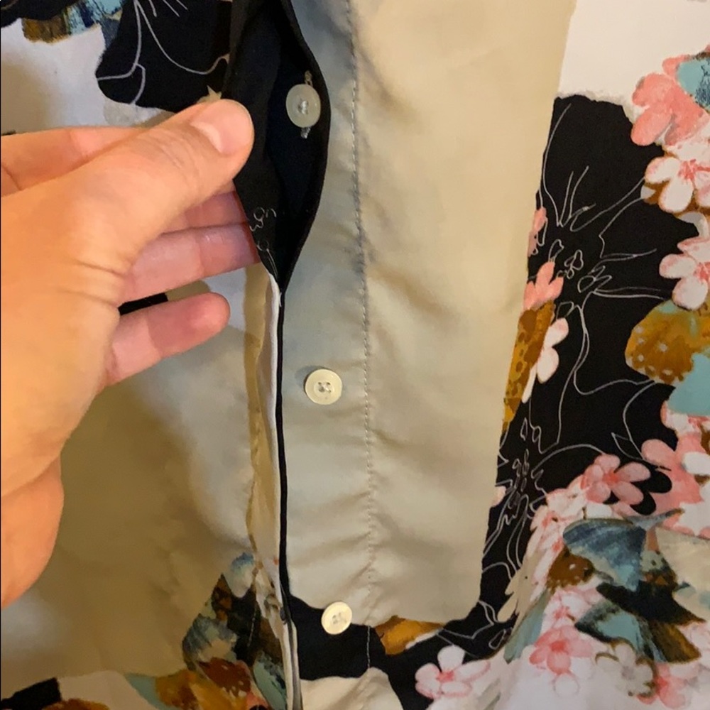 3.1 Phillip Lim - abstract floral blouse, size s - Picture 5 of 6